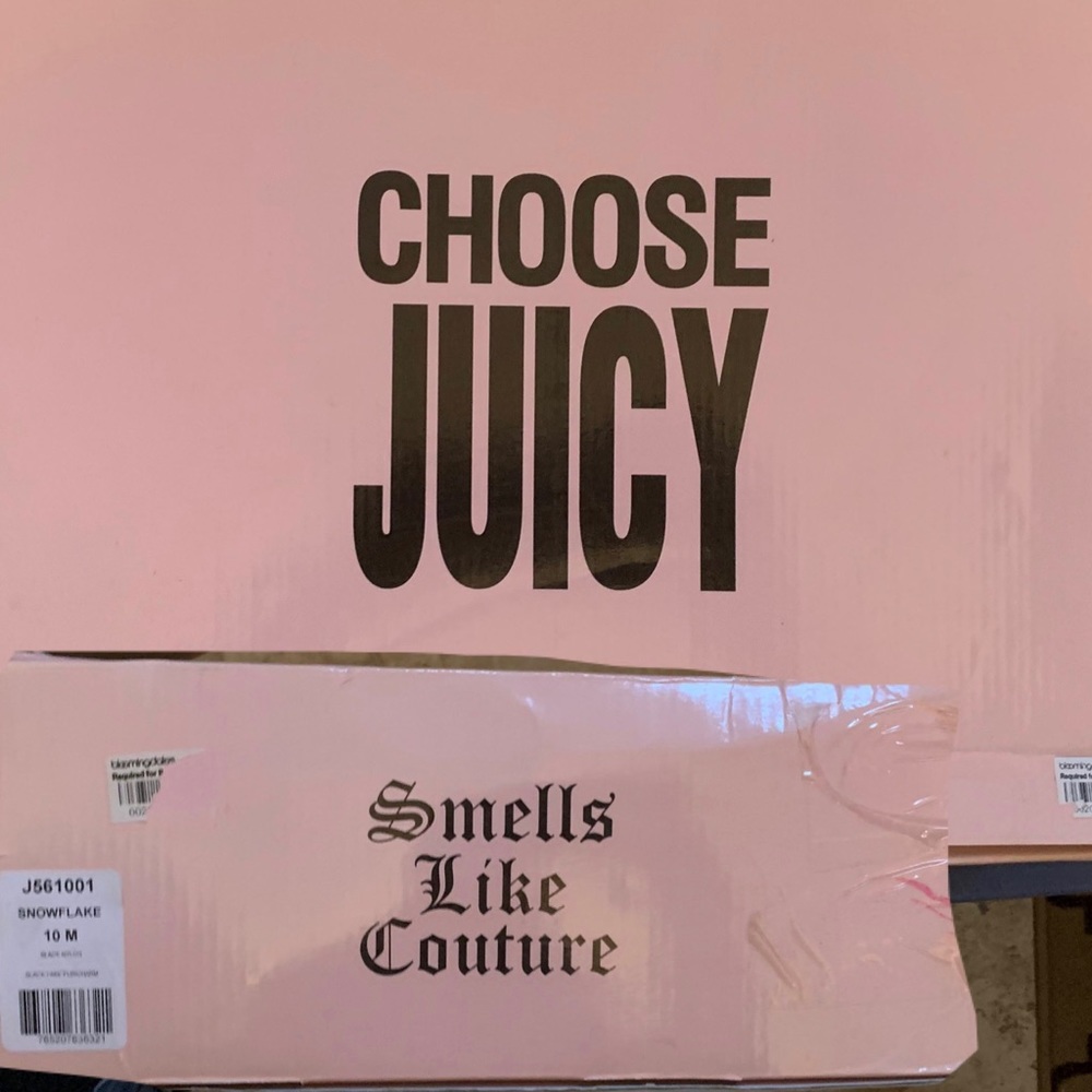 ❄️ Y2K Juicy Couture SNOWFLAKE Wedge Snow Boots FINAL PRICE - Picture 2 of 9